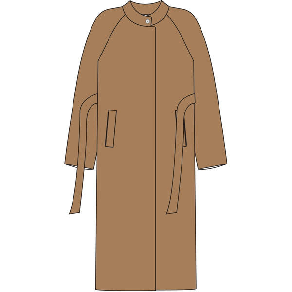 Redgreen Women RG_Sora Jackets and Coats 429 Dark Brown Melange