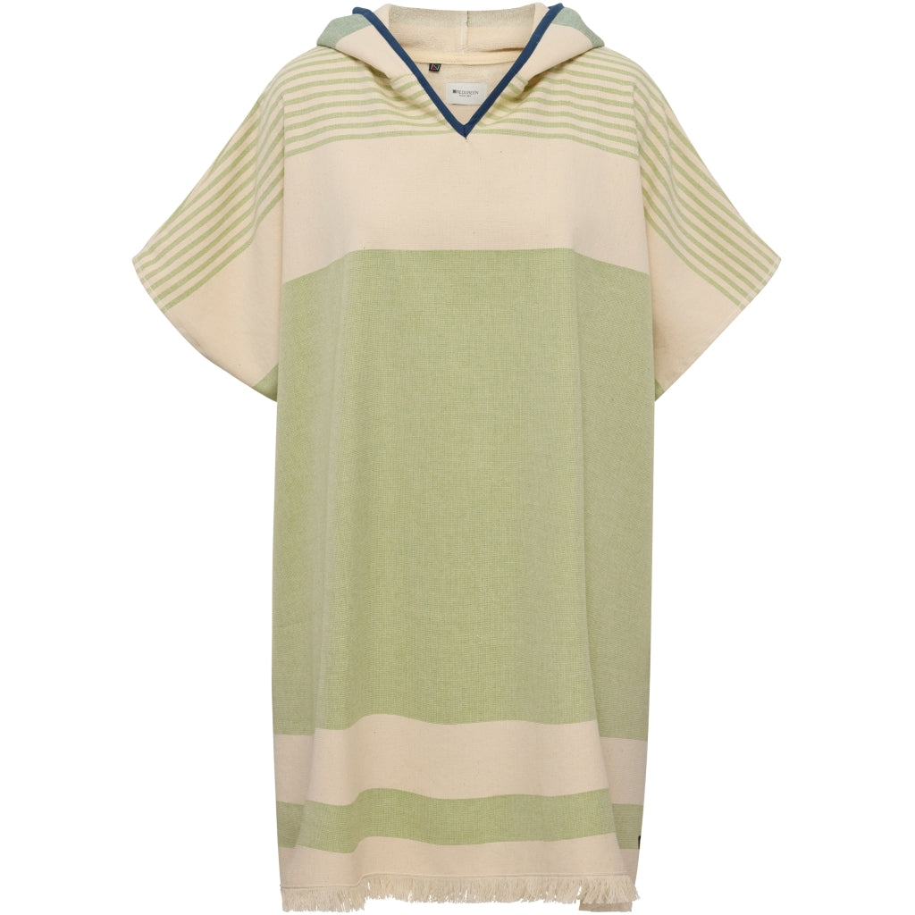Redgreen Women Rinna Poncho Håndklæder 170 Green Pastel Stripe