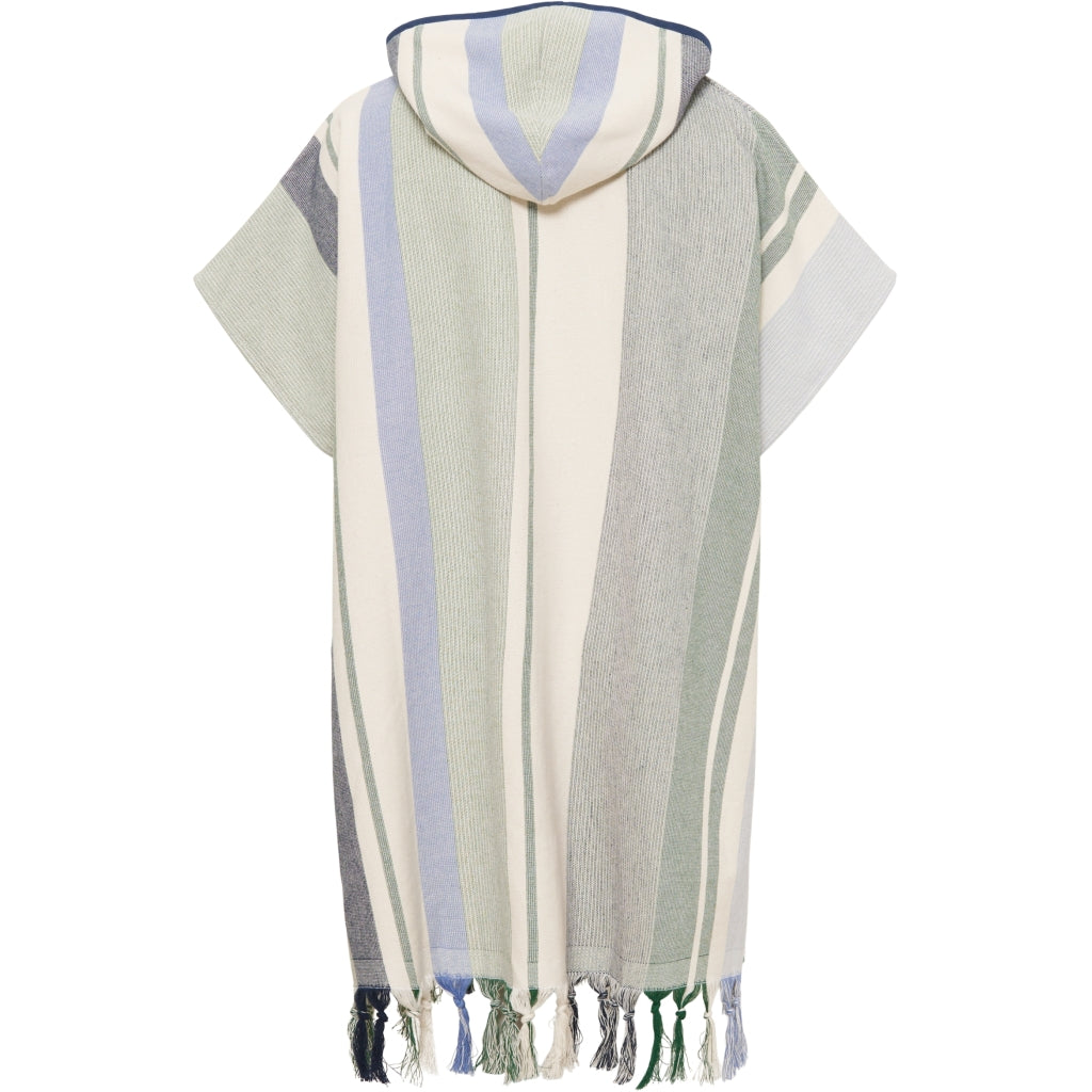Redgreen Women Rio Poncho Håndklæder 161 Sky Blue Stripe