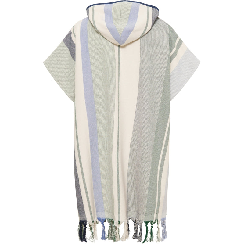 Redgreen Women Rio Poncho Håndklæder 161 Sky Blue Stripe