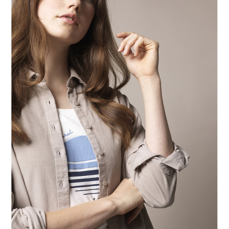 Sea Ranch Rosanne Skjorte Skjorter 1984 Cement