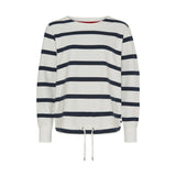 Sea Ranch Rose Sweat Sweatshirts Pearl/Mørk Navy