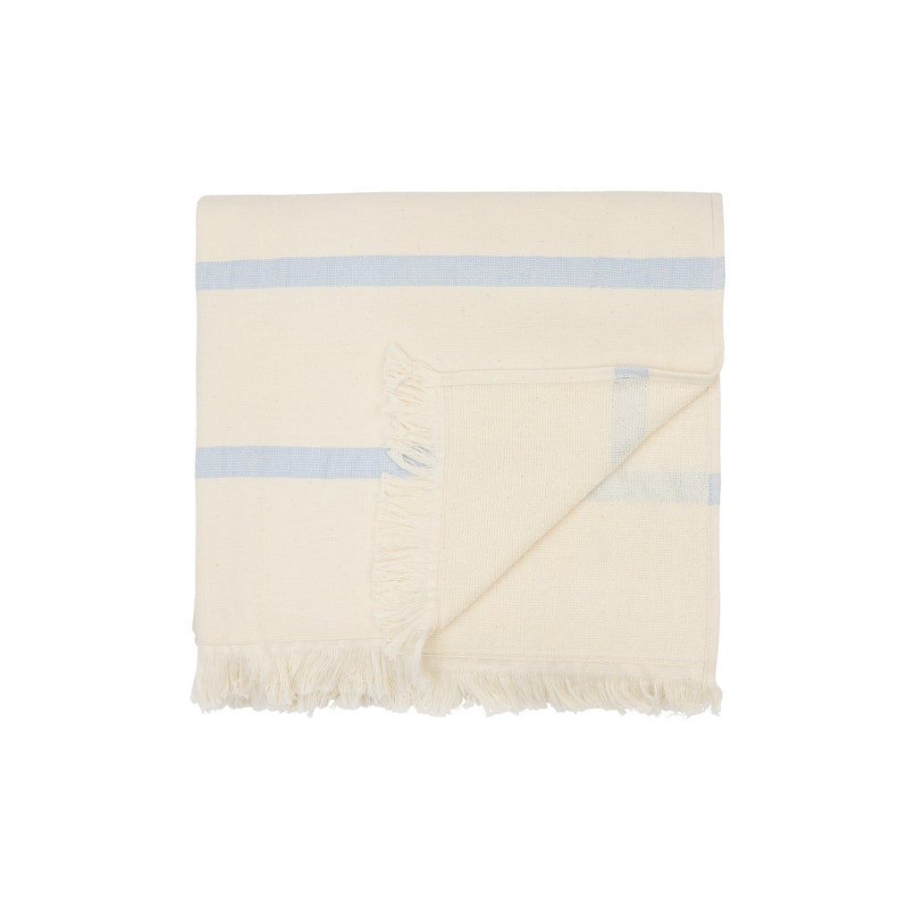 Sea Ranch SR_Blokuse Towel Håndklæder 1148 Off White / Light Blue