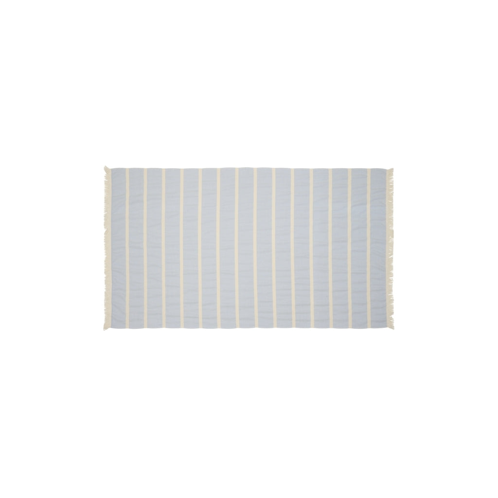 Sea Ranch SR_Blokuse Towel Håndklæder 4249 Light Blue / Off White