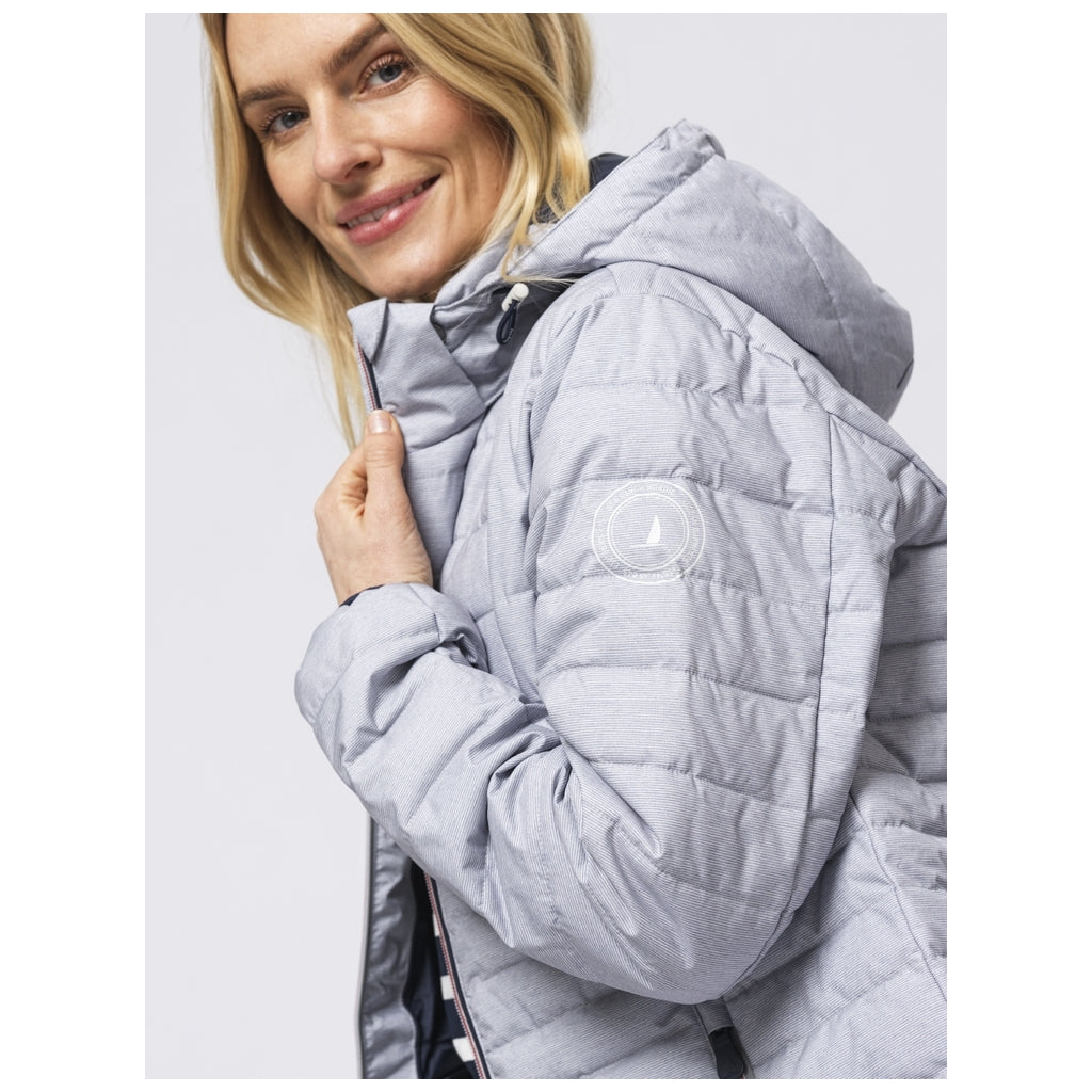 Sea Ranch SR_Elisabeth Jackets and Coats Lyseblå Melange