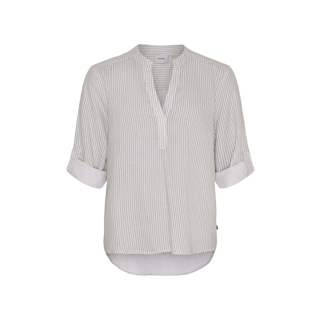 Sea Ranch SR_Ester Skjorter 1085 White/Oxford Tan