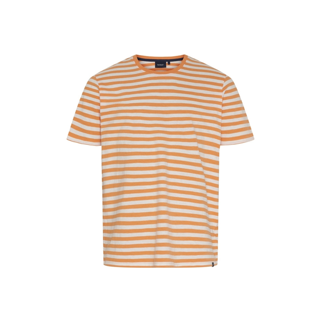 Sea Ranch SR_Fabian T-shirts 2508 Bright Orange/Pearl