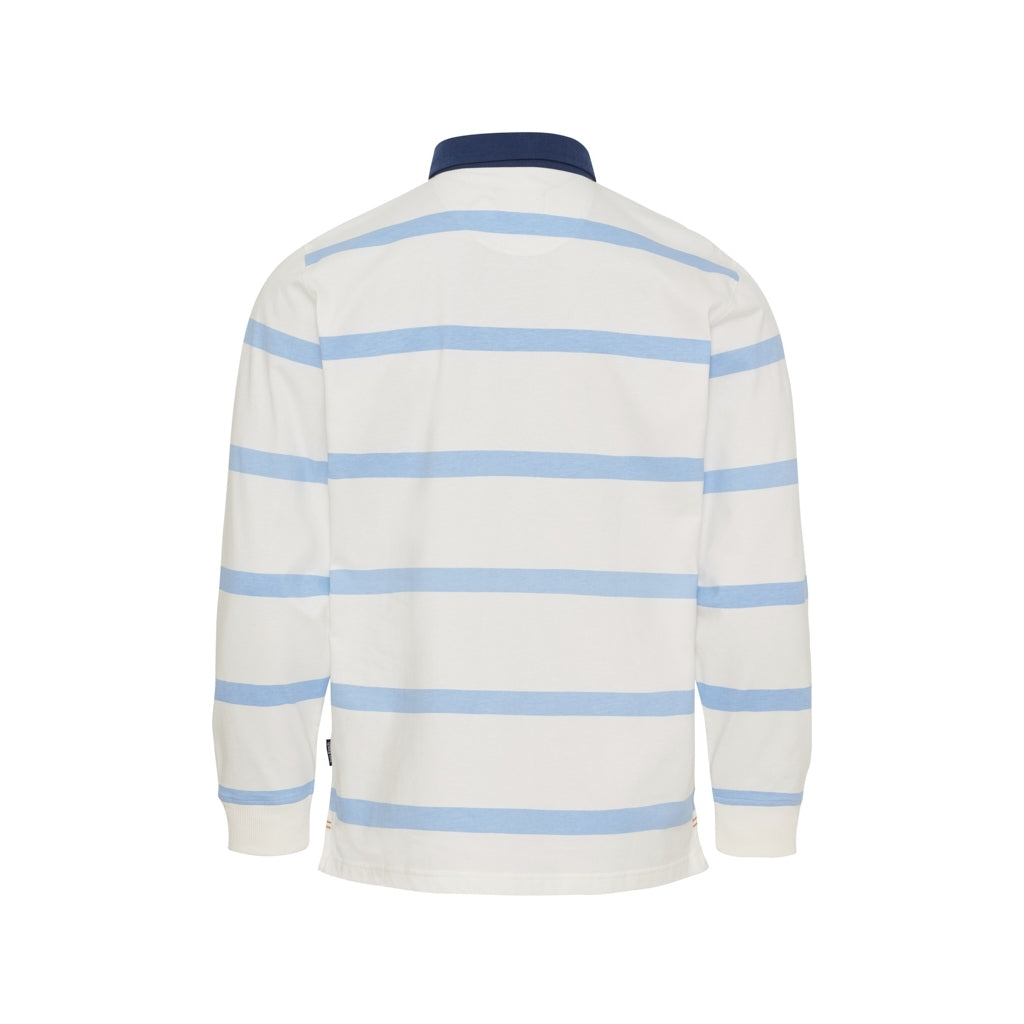 Sea Ranch SR_Fergus Langærmet Tee 1083 Pearl/Federal Blue
