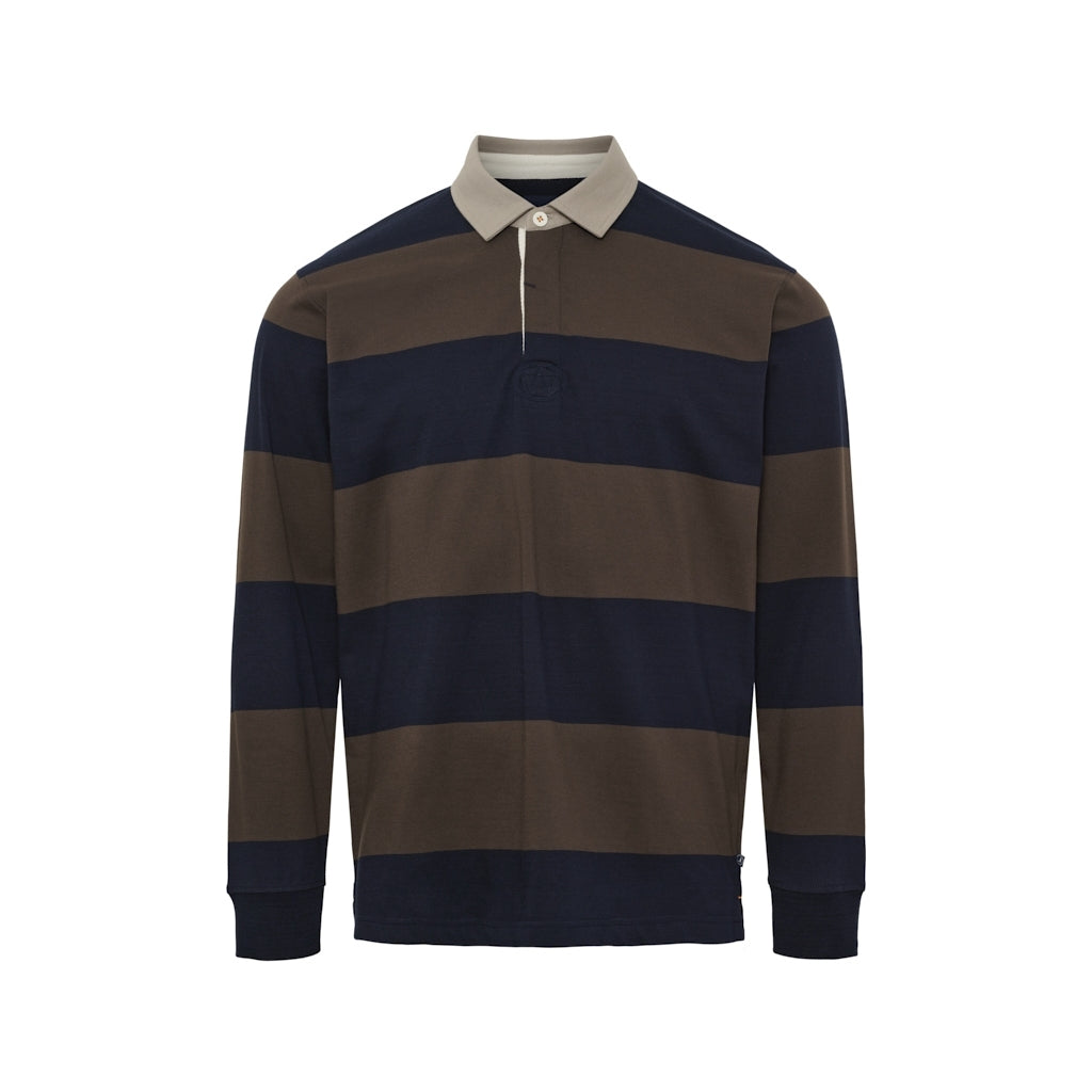 Sea Ranch SR_Finn Poloer 4250 Dark Navy/Chocolate