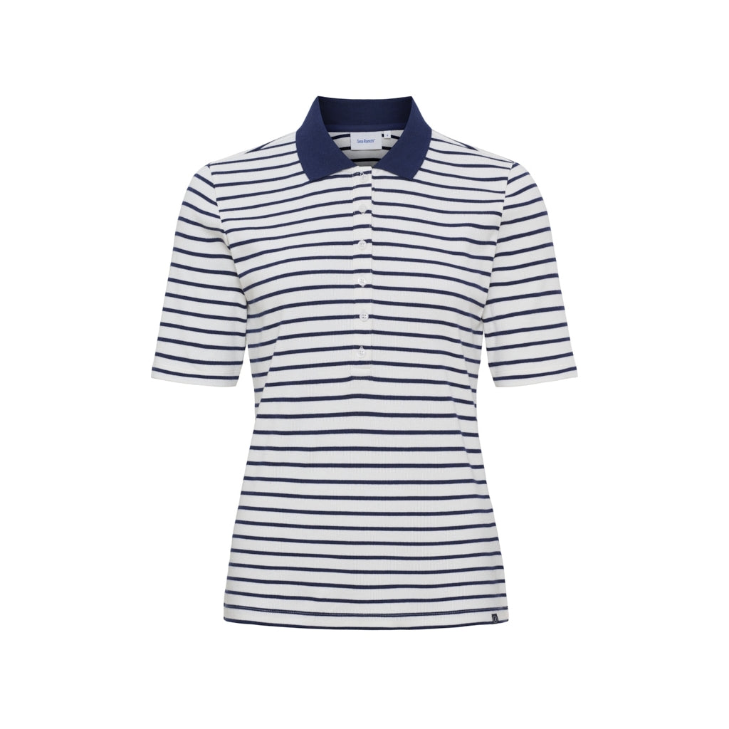 Sea Ranch SR_Miamaja T-shirts Perle/SR Navy