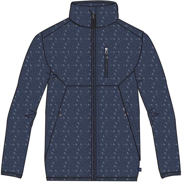 Sea Ranch SR_Raymond Fleece Blå