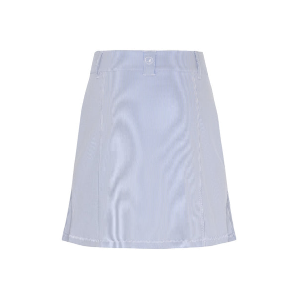 Sea Ranch SR_Sabrina Stripe Nederdele 1084 White/Federal Blue