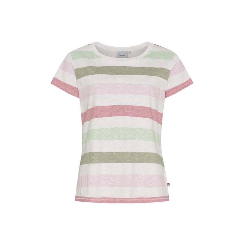 Sea Ranch SR_Trille T-shirts 8006 Multistripe Pink