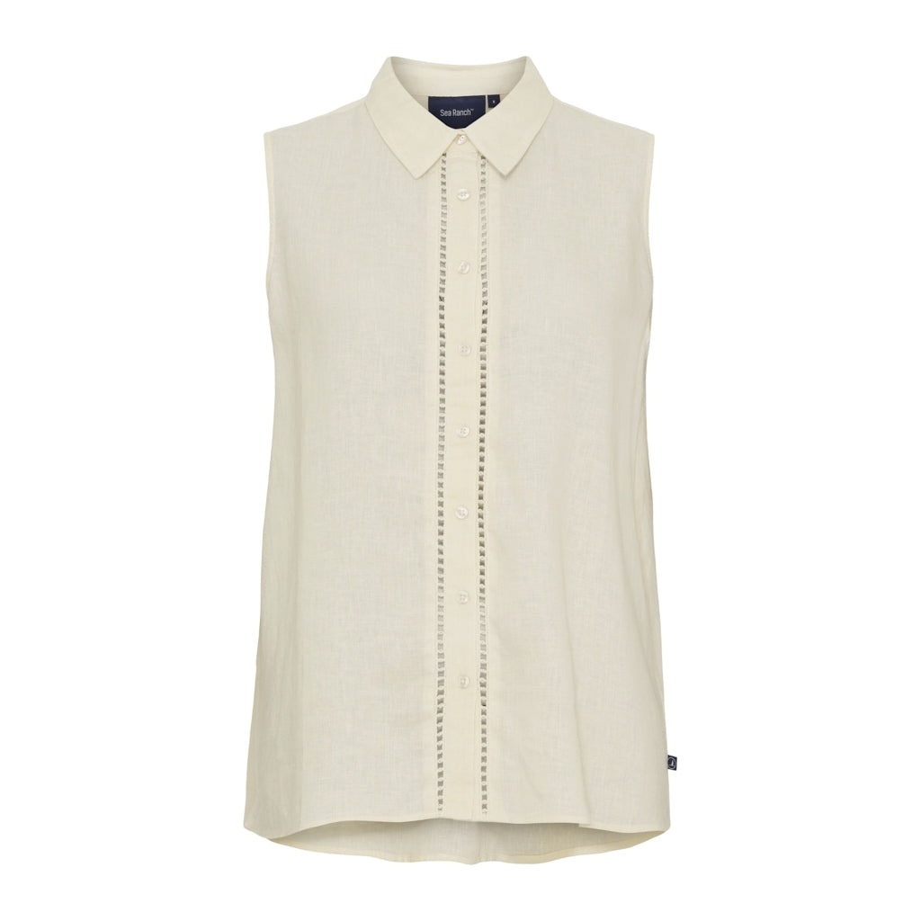 Sea Ranch SR_Val Blouse Råhvid