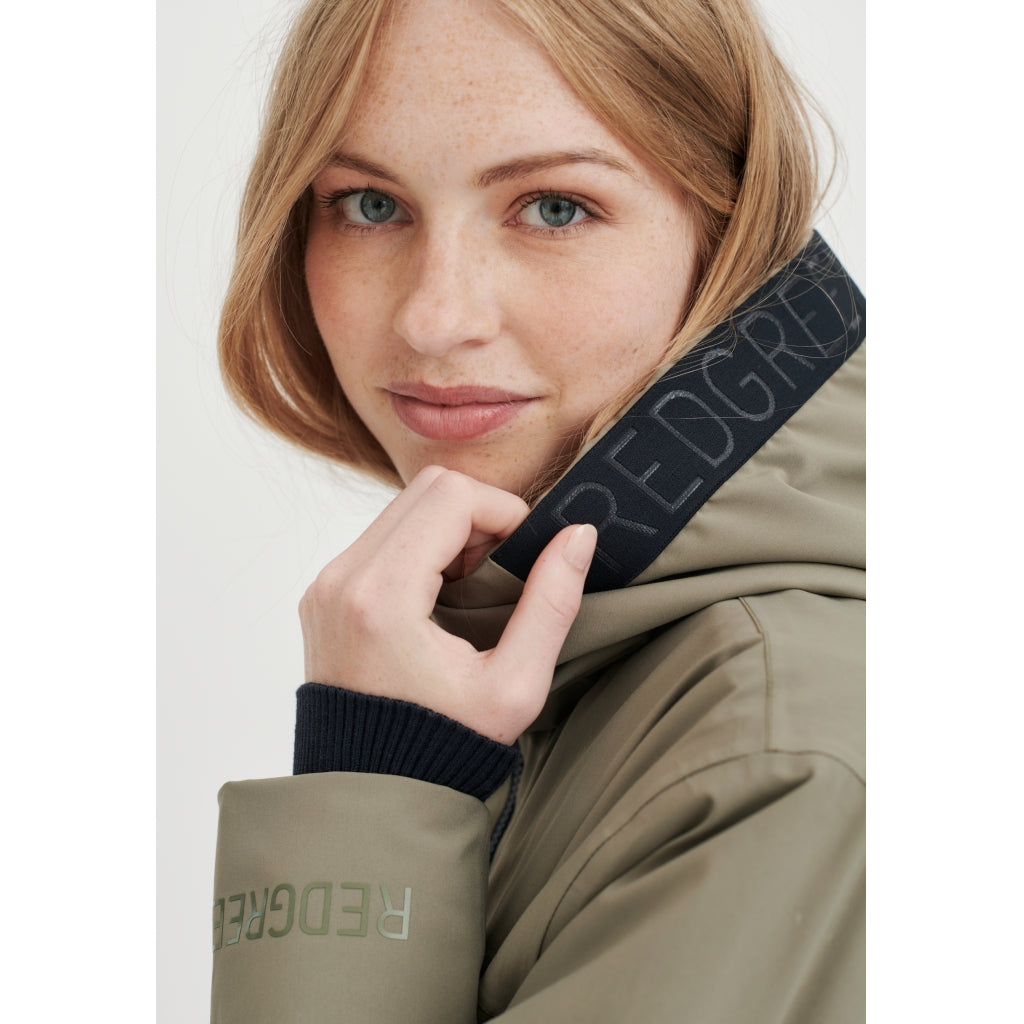 Redgreen Women Saline Jakke Jackets and Coats 076 Mid Green