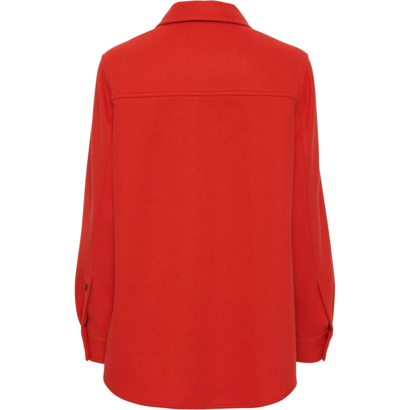Redgreen Women Sera Overshirt Skjorter Rød
