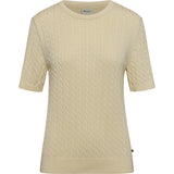 Redgreen Women Serena Cable Knit Strik Råhvid