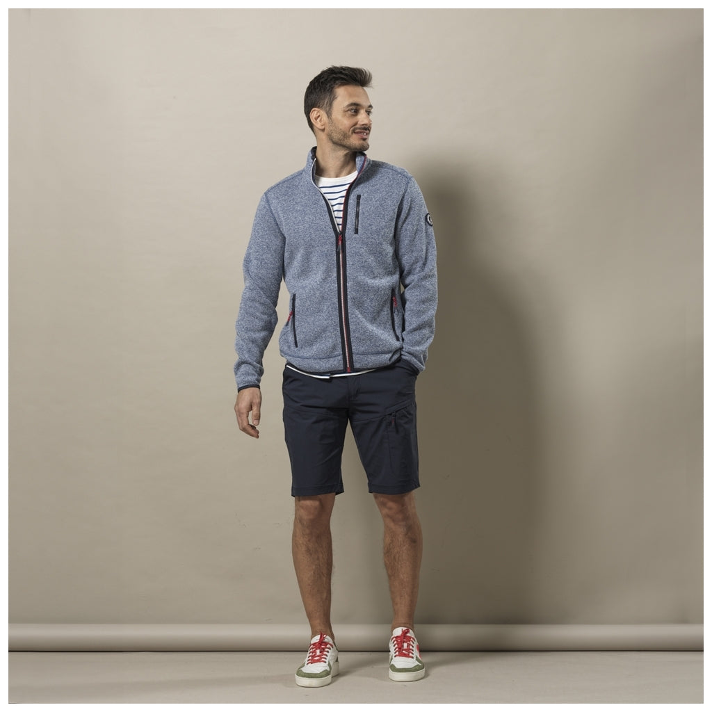 Sea Ranch Sid Fleece Jakke Fleece Jeans Blå