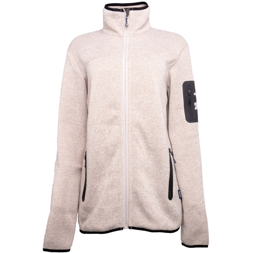 Sea Ranch Sidney Fleece Jakke Fleece Brun Melange