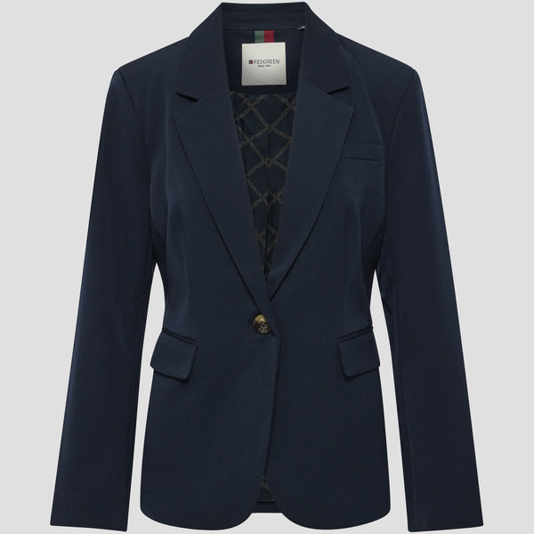 Redgreen Women Siggie Blazer Jackets and Coats 069 Dark Navy