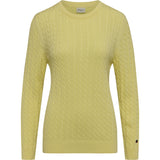 Redgreen Women Simone kabelstrik Strik 030 Yellow Pastel