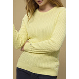Redgreen Women Simone kabelstrik Strik 030 Yellow Pastel