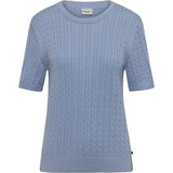 Redgreen Women Serena Cable Knit Strik 062 Light Blue