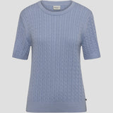 Redgreen Women Serena Cable Knit Strik 062 Light Blue