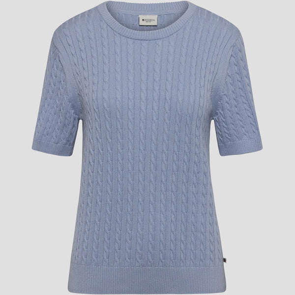 Redgreen Women Serena Cable Knit Strik 062 Light Blue
