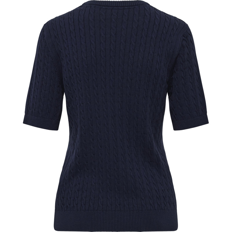 Redgreen Women Serena Cable Knit Strik 068 Navy