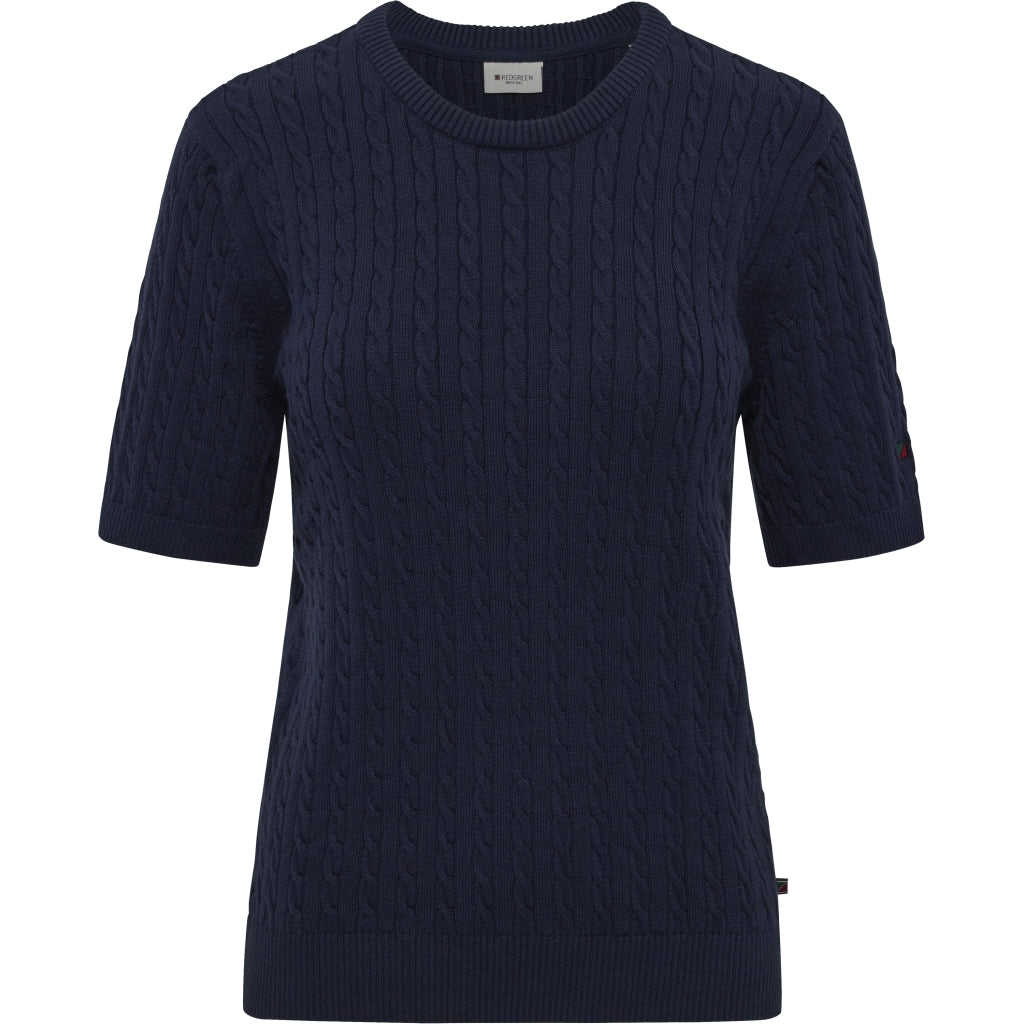Redgreen Women Serena Cable Knit Strik 068 Navy