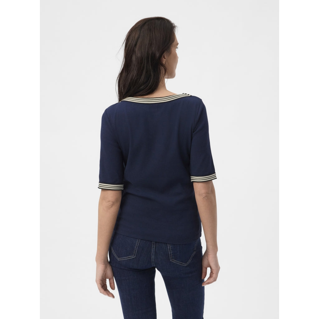 Redgreen Women Snee T-shirt T-shirts 068 Navy