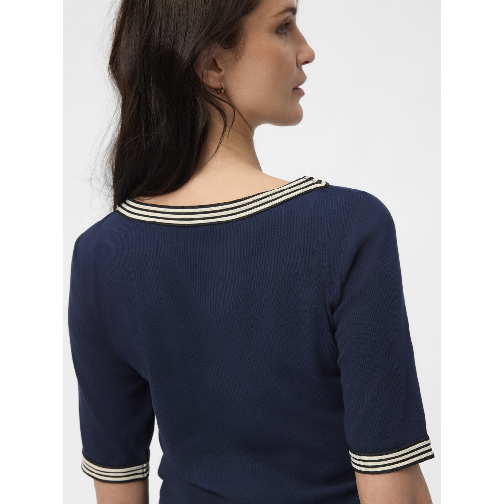 Redgreen Women Snee T-shirt T-shirts 068 Navy