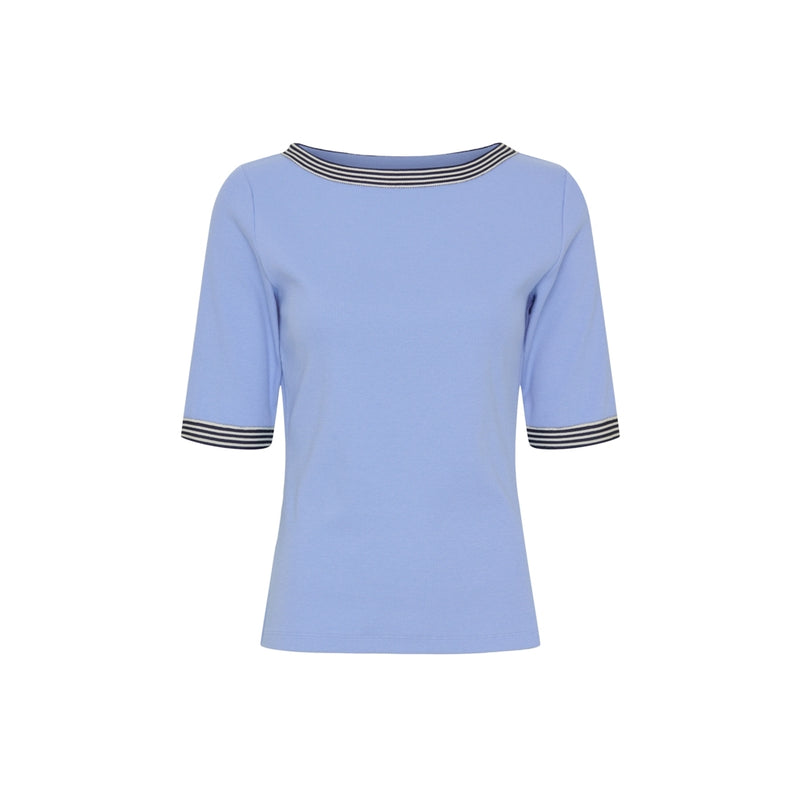 Redgreen Women Snee T-shirt T-shirts Himmelblå