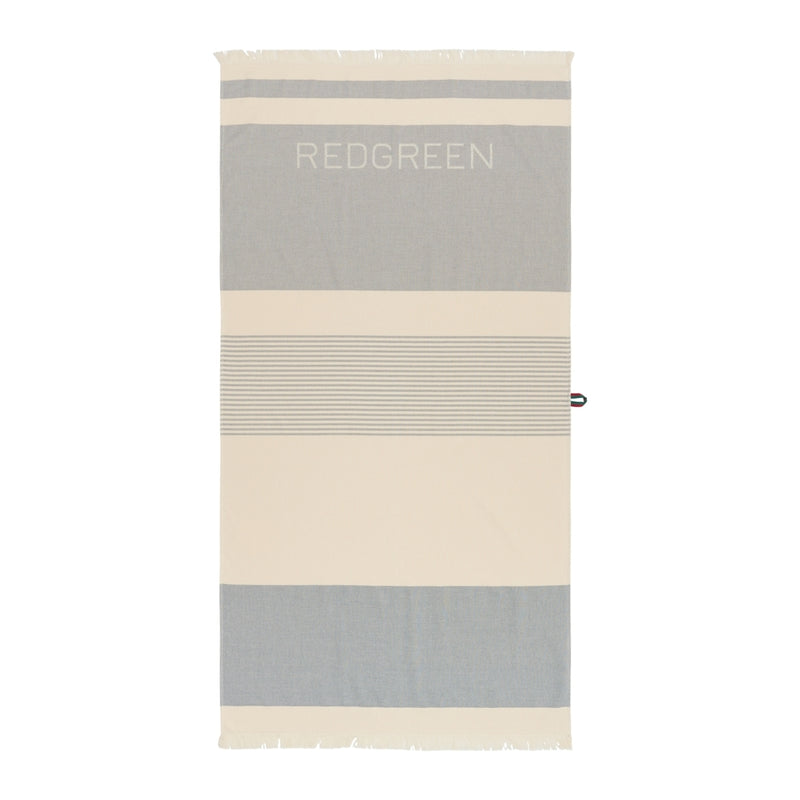 Redgreen Women Stribet Strandhåndklæde Håndklæder 168 Navy Stripe