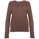 Redgreen Women Susan kabelstrik Strik 429 Dark Brown Melange