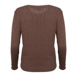 Redgreen Women Susan kabelstrik Strik 429 Dark Brown Melange