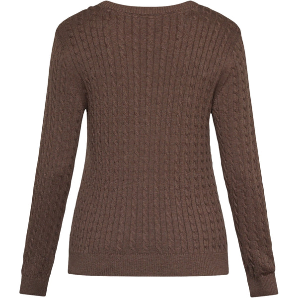Redgreen Women Susan kabelstrik Strik 429 Dark Brown Melange