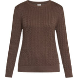 Redgreen Women Susan kabelstrik Strik 429 Dark Brown Melange