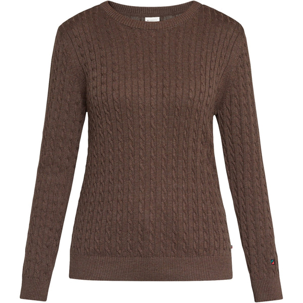 Redgreen Women Susan kabelstrik Strik 429 Dark Brown Melange