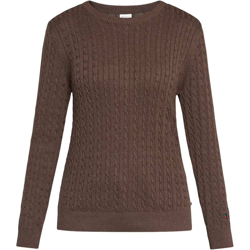 Redgreen Women Susan kabelstrik Strik 429 Dark Brown Melange