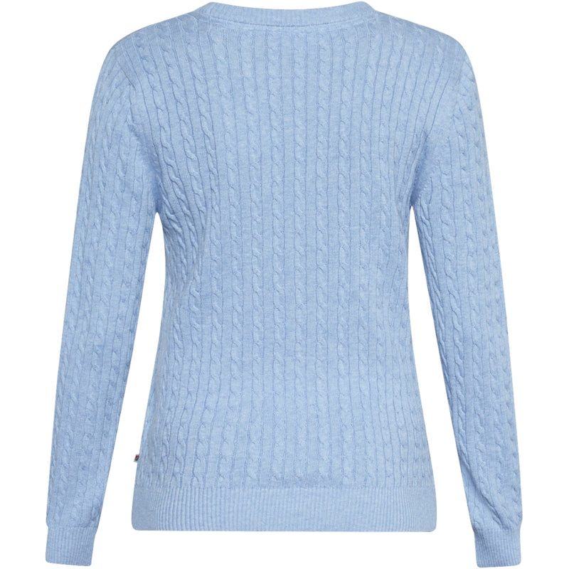 Redgreen Women Susan kabelstrik Strik 462 Light Blue Melange