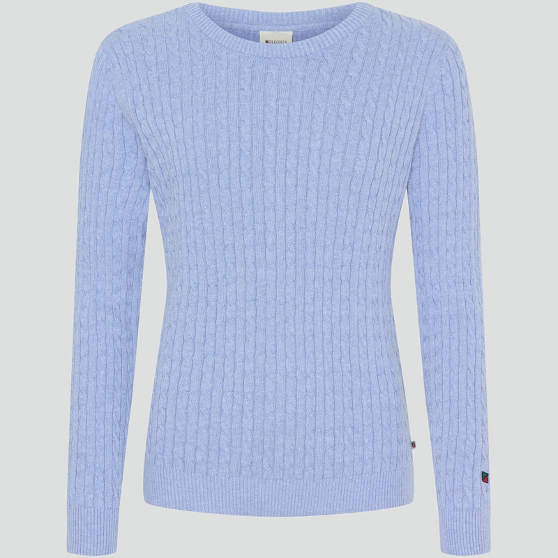 Redgreen Women Susan kabelstrik Strik 462 Light Blue Melange