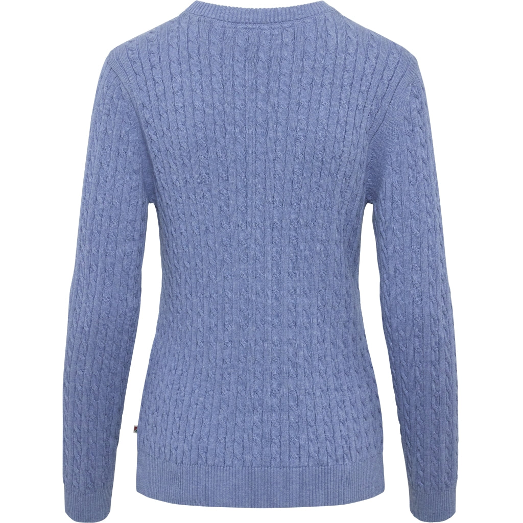 Redgreen Women Susan kabelstrik Strik 464 Mid Blue Melange