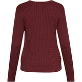 Redgreen Women Susan kabelstrik Strik 481 Eggplant Melange