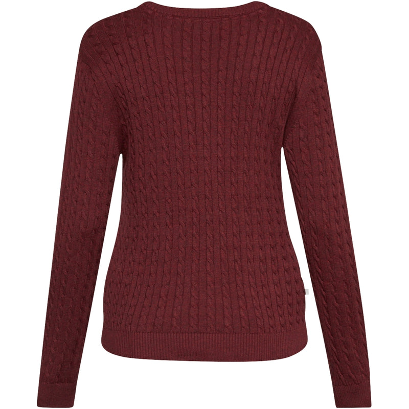 Redgreen Women Susan kabelstrik Strik 481 Eggplant Melange