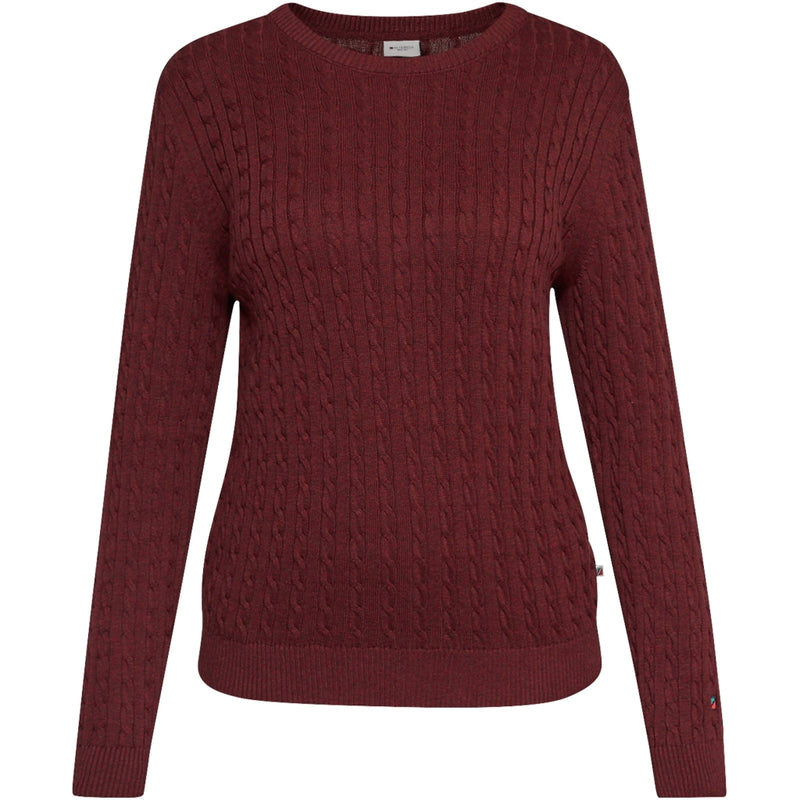 Redgreen Women Susan kabelstrik Strik 481 Eggplant Melange
