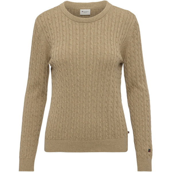 Redgreen Women Susan kabelstrik Strik Sand Melange