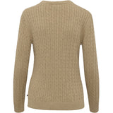 Redgreen Women Susan kabelstrik Strik Sand Melange