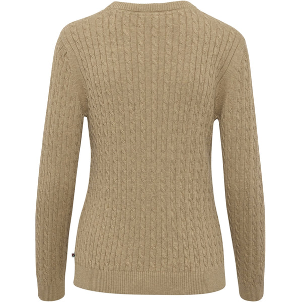 Redgreen Women Susan kabelstrik Strik Sand Melange
